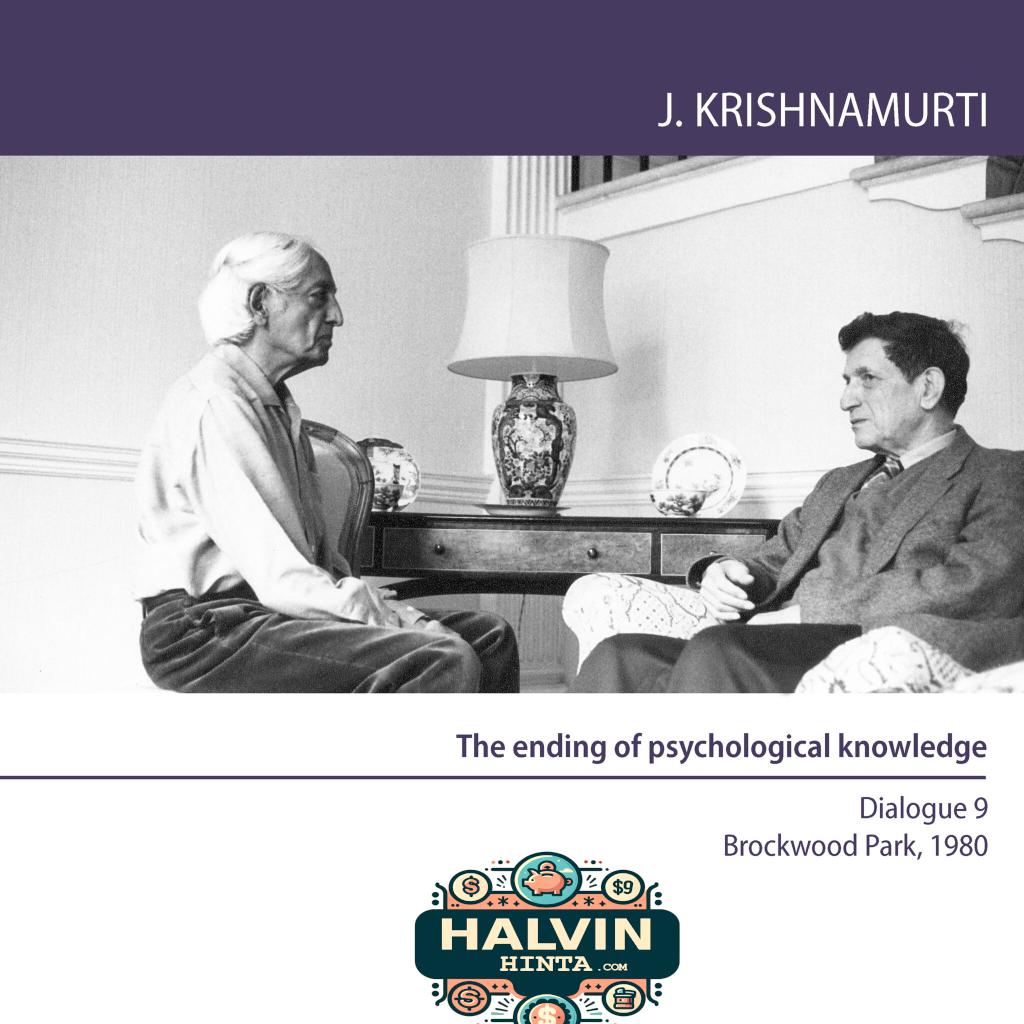 The ending of psychological knowledge
