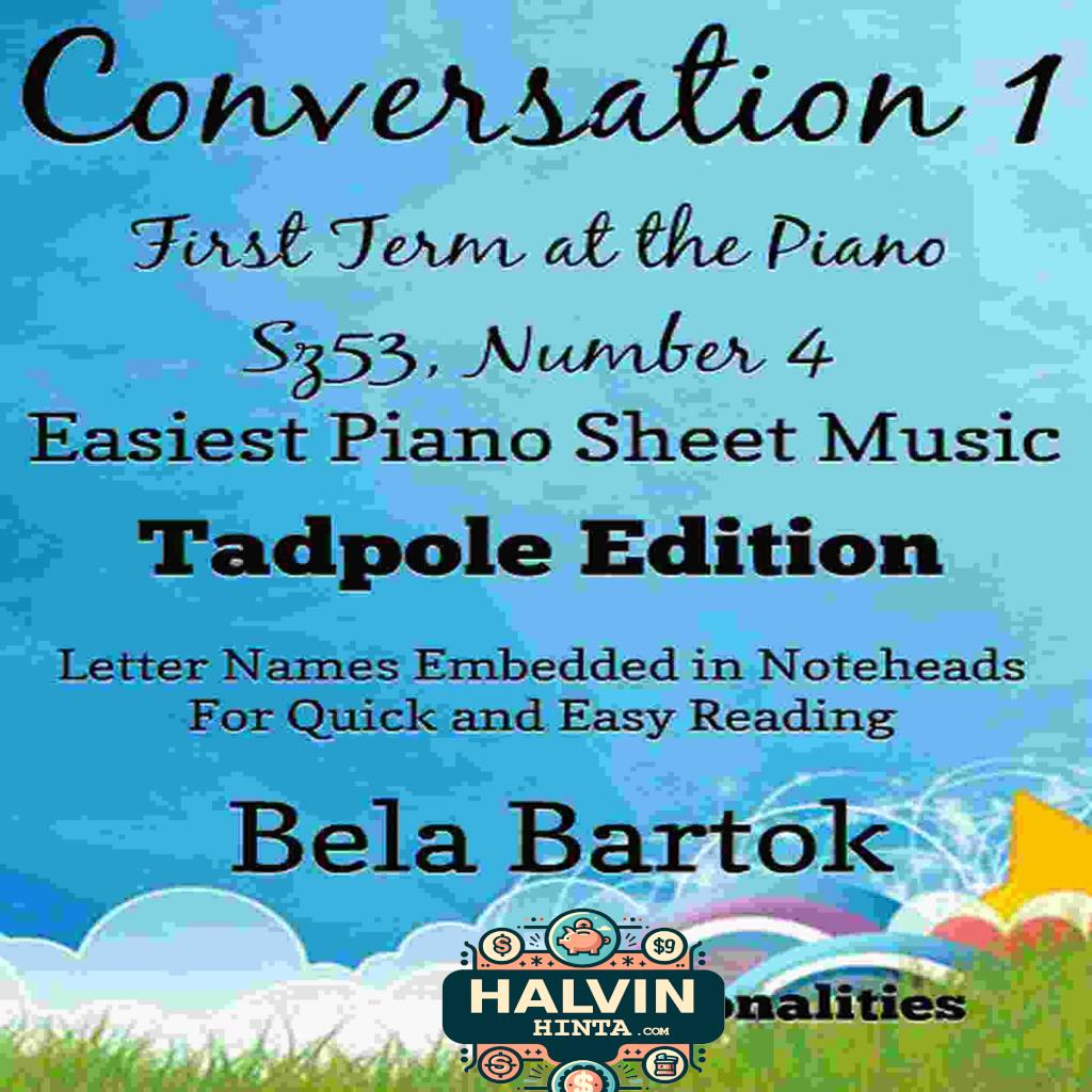 Conversation 1 First Term at the Piano Sz53 Number 4 Easiest Piano Tadpole Edition