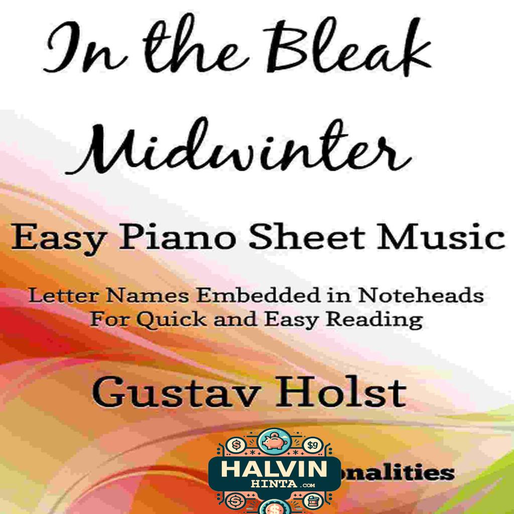 In the Bleak Midwinter Easy Piano Sheet Music