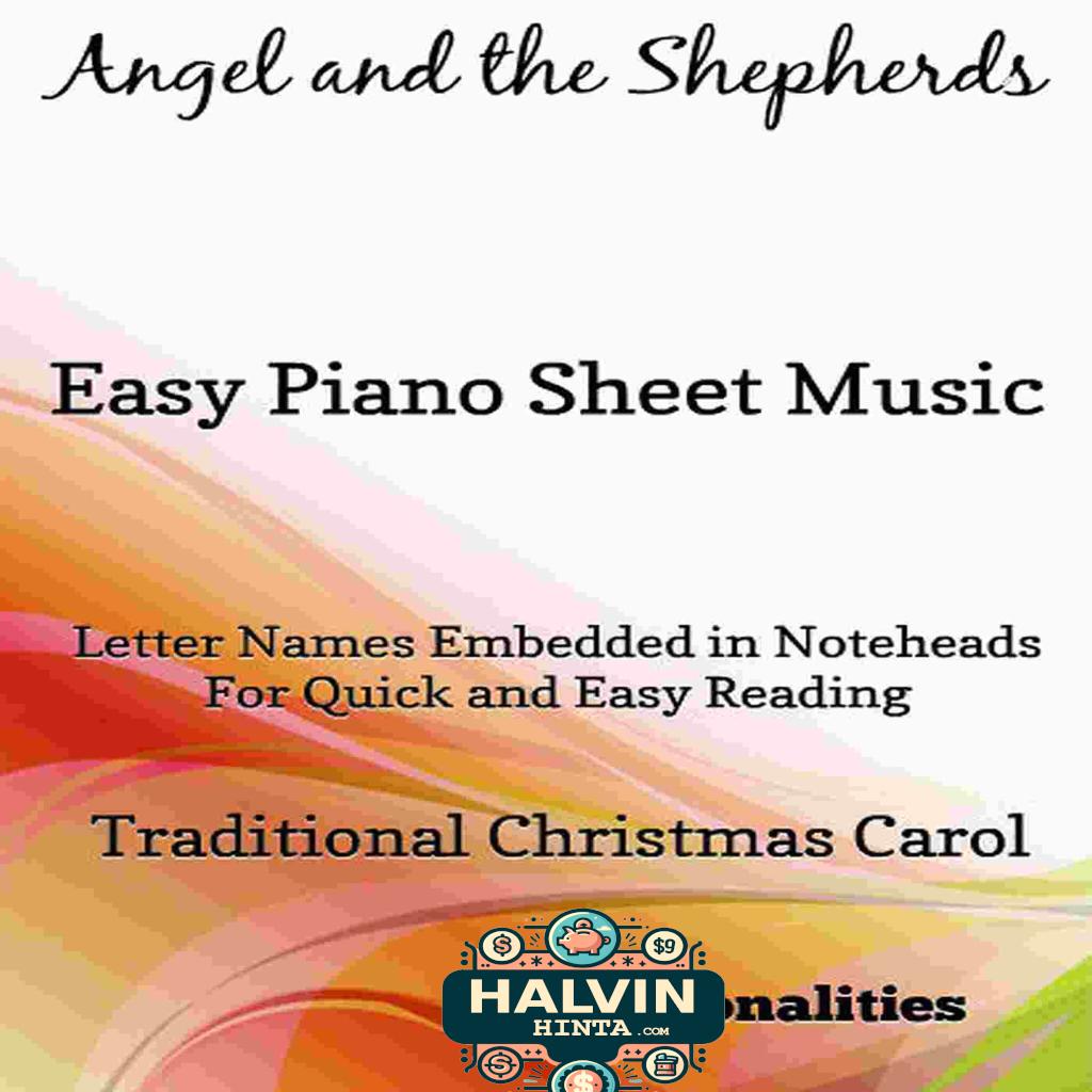 Angel and the Shepherds Easy Piano Sheet Music