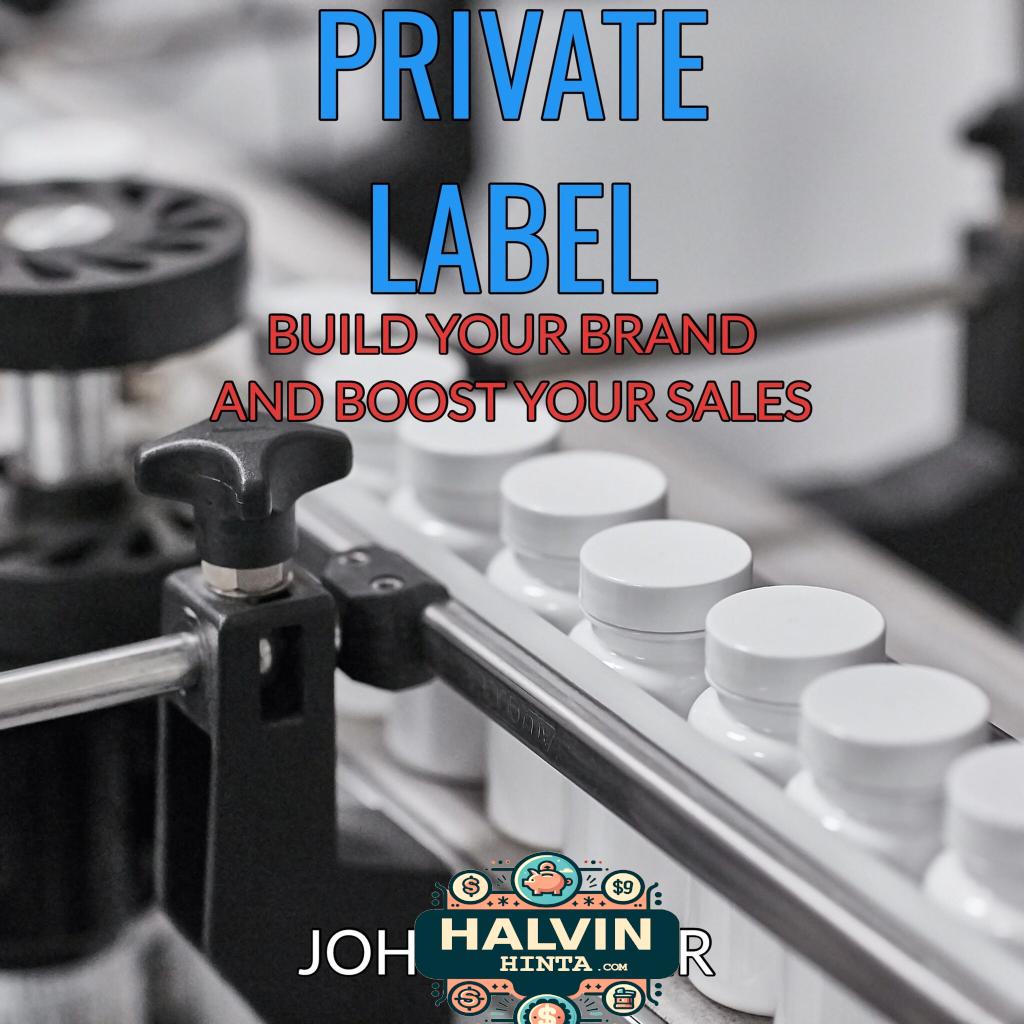 Private Label - Build your Brand and Boost your Sales -