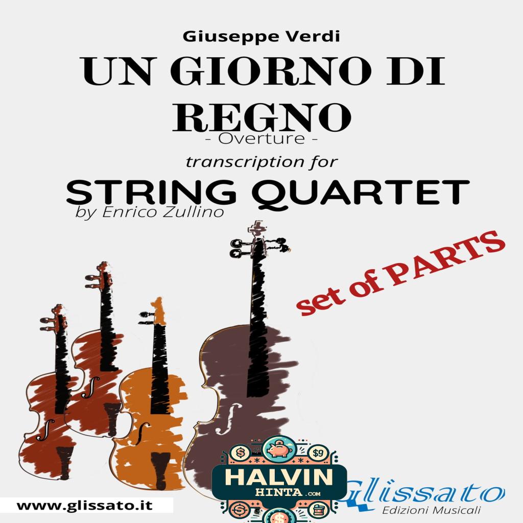 Un giorno di regno (overture) String Quartet - Set of parts