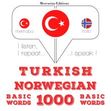 Türkçe - Norveççe: 1000 temel kelime